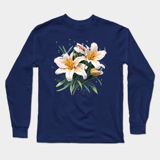 Blooming lillies Long Sleeve T-Shirt